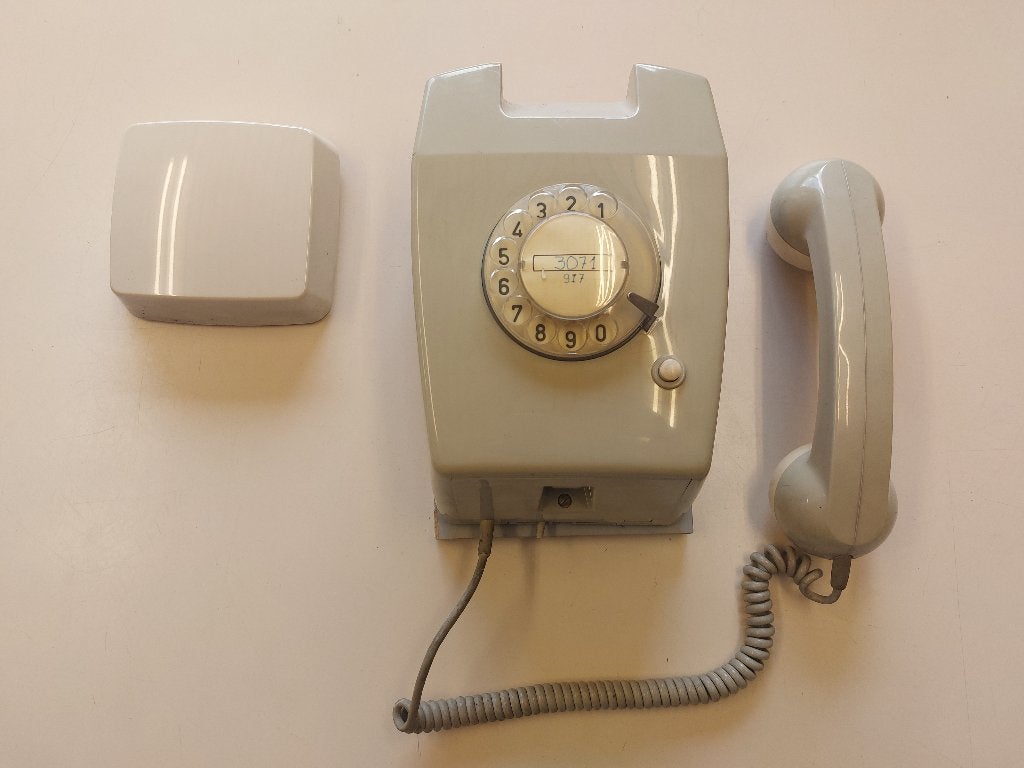 telefonie vaste toestellen, Ophalen of Verzenden, Gebruikt, Met draaischijf