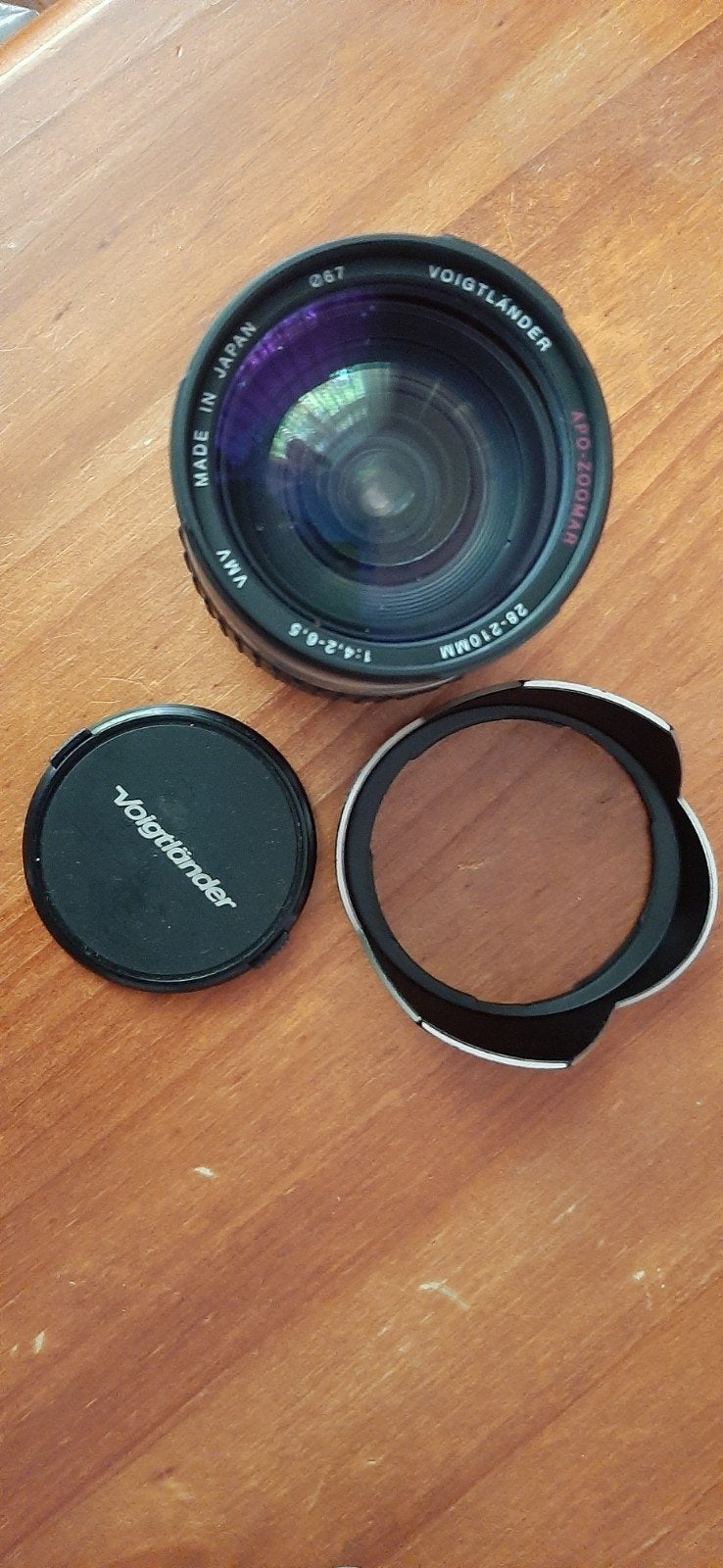 Voigtländer APO-Zoomar 28-210mm f/4.2-6.5 lens, Gebruikt, Overige vattingen, Voigtlander, Zoom