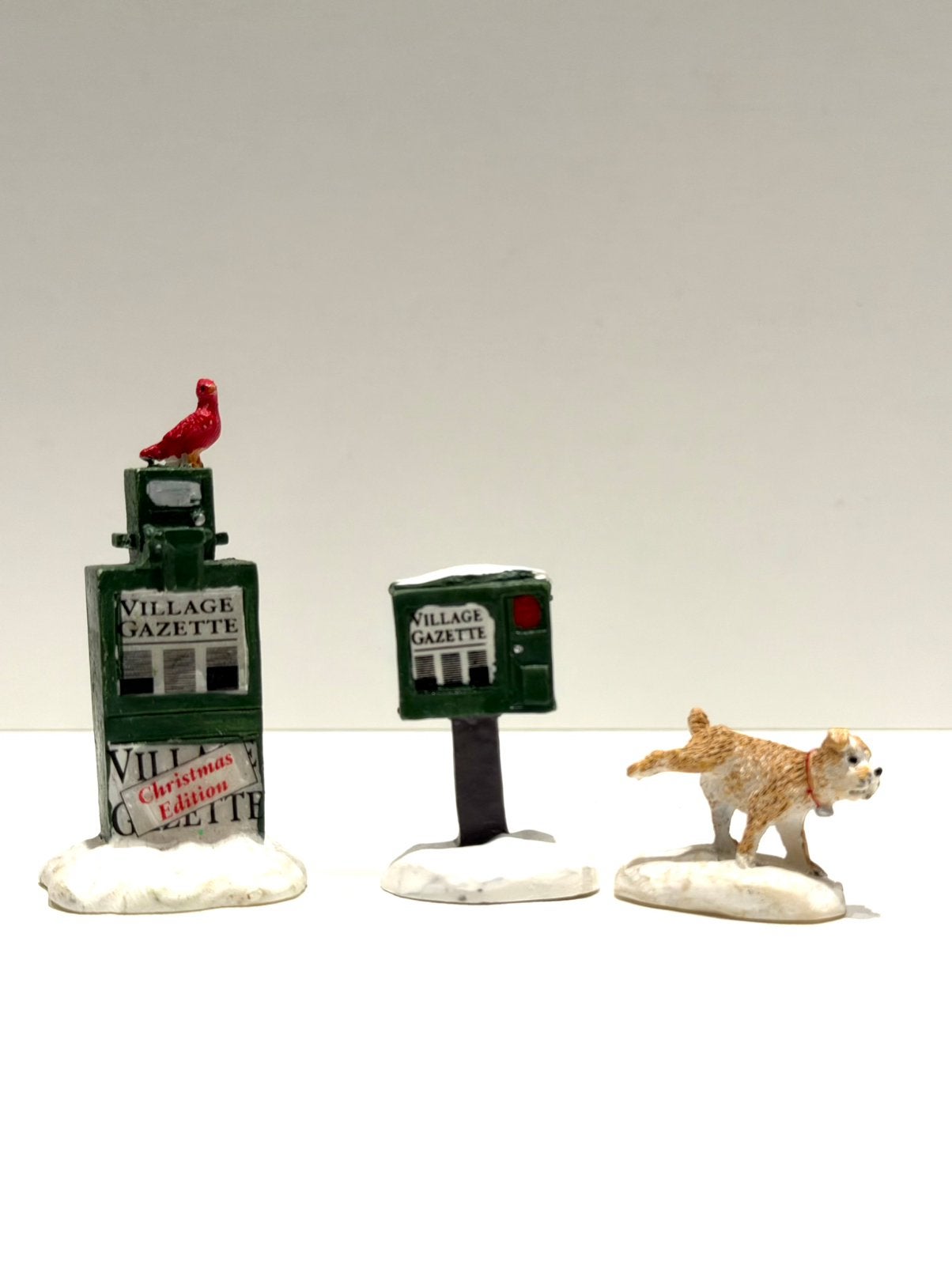 Lemax News Paper Box, set of 3 (64466), Diversen, Kerst, Verzenden
