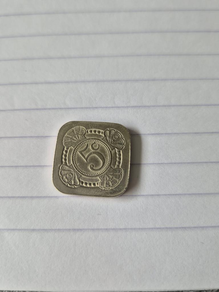Zilveren 5 cent munt 1980 Juliana Beatrix, Koningin Juliana, 5 gulden, Zilver, Ophalen of Verzenden