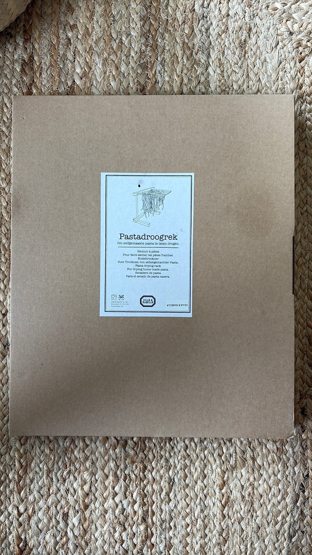 Dille & Kamille pastadroogrek – nieuw in verpakking, Huis en Inrichting, Ophalen of Verzenden, Zo goed als nieuw