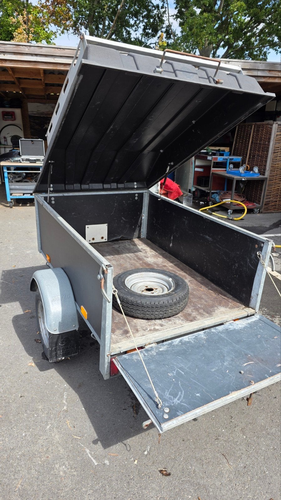 saris grande championi bagage wagen., Ophalen, Gebruikt