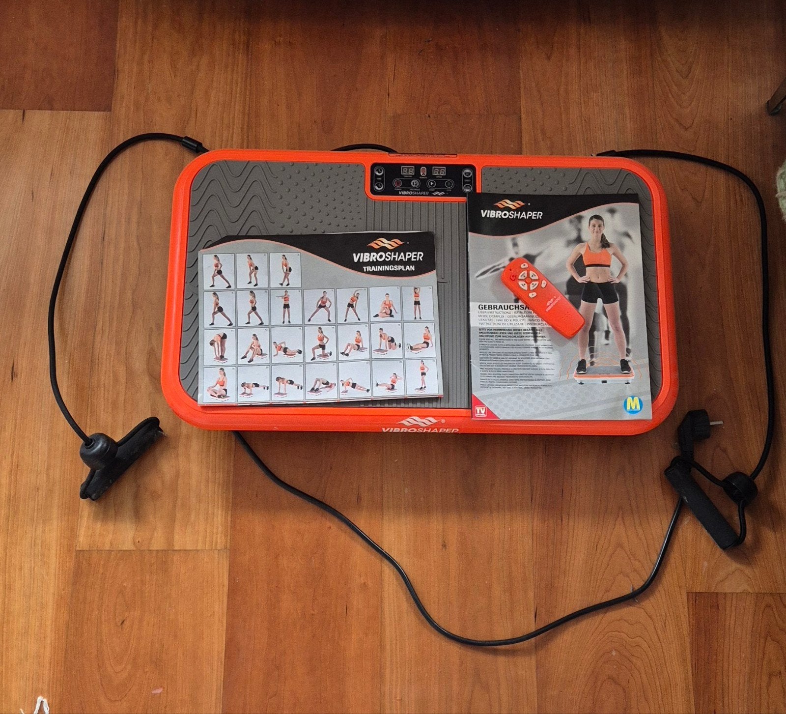 VibroShaper trilplaat met accessoires en handleiding, Ophalen, Zo goed als nieuw, Benen, Overige typen