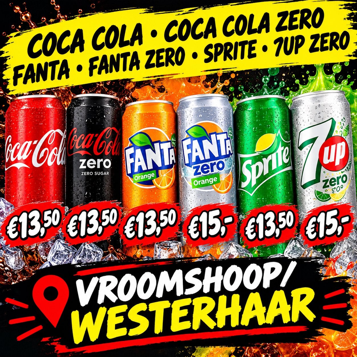 Frisdranken, Diversen, Ophalen of Verzenden