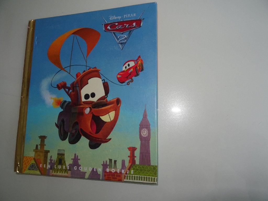 Gouden Boekjes - CARS 2 DISNEY PIXAR (Nieuw), Ophalen, Nieuw, Sprookjes