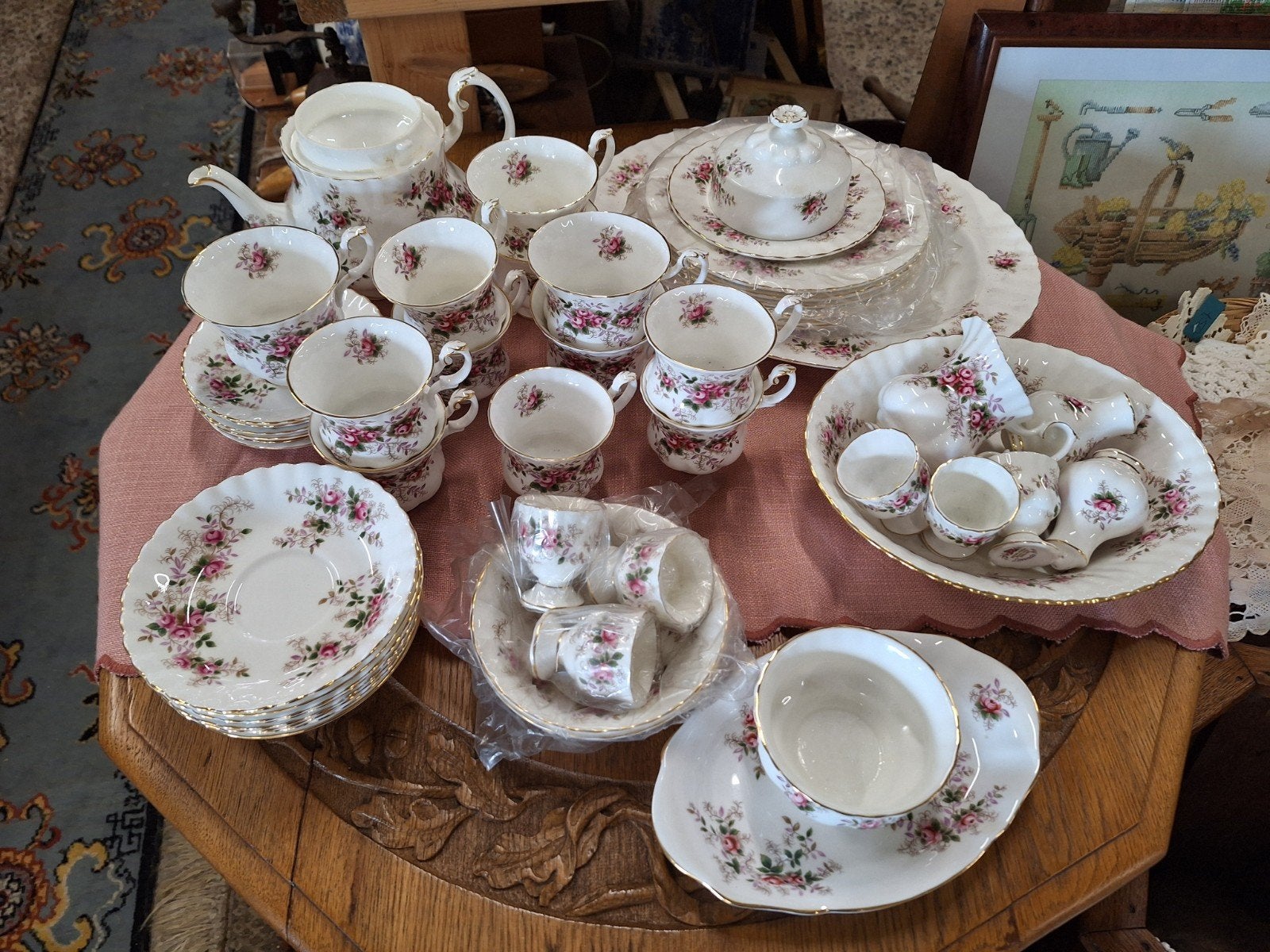 Lavender Rose compleet servies Royal Albert, Ophalen