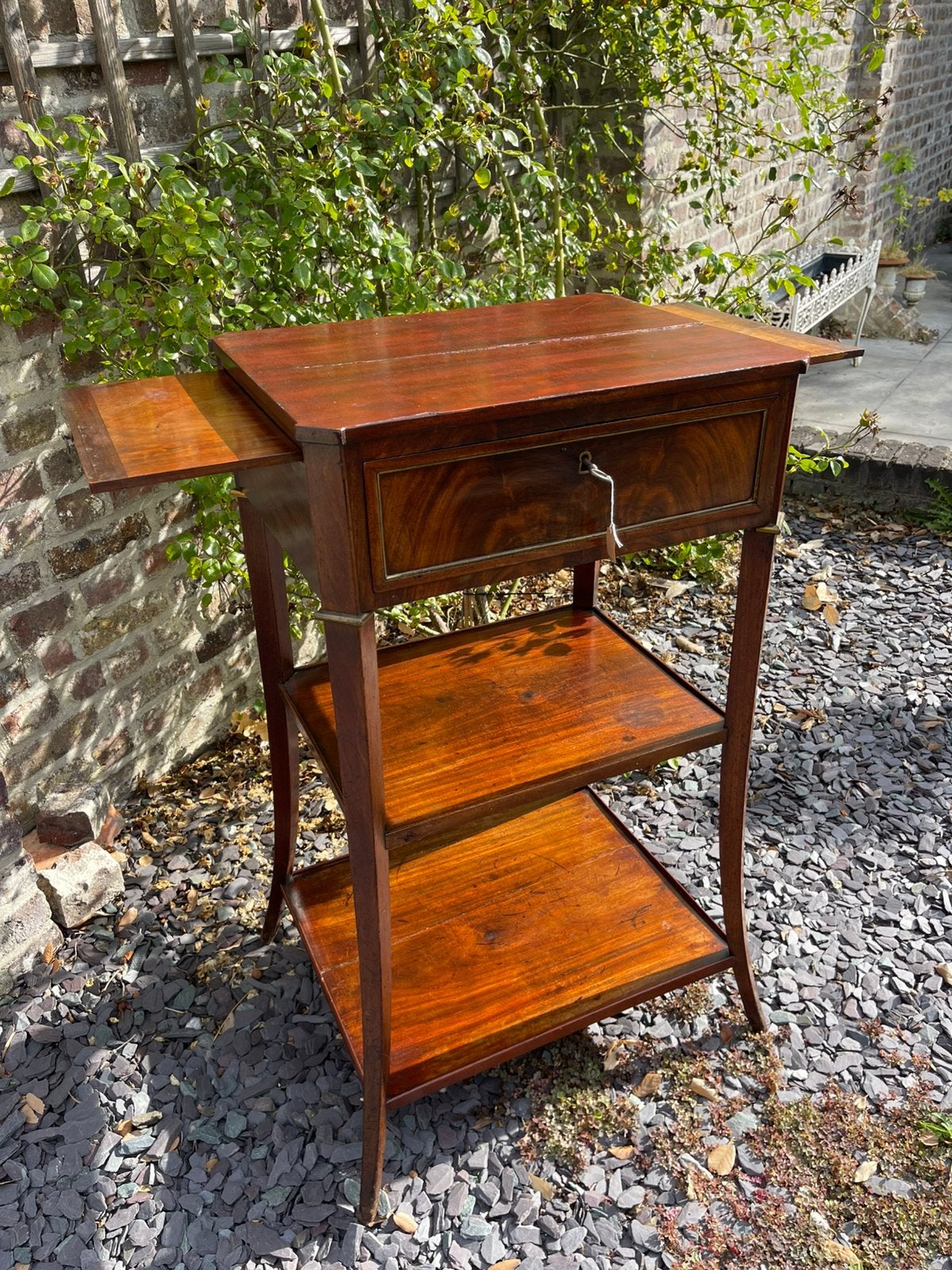 Antieke Mahonie Butlertafel, Ophalen