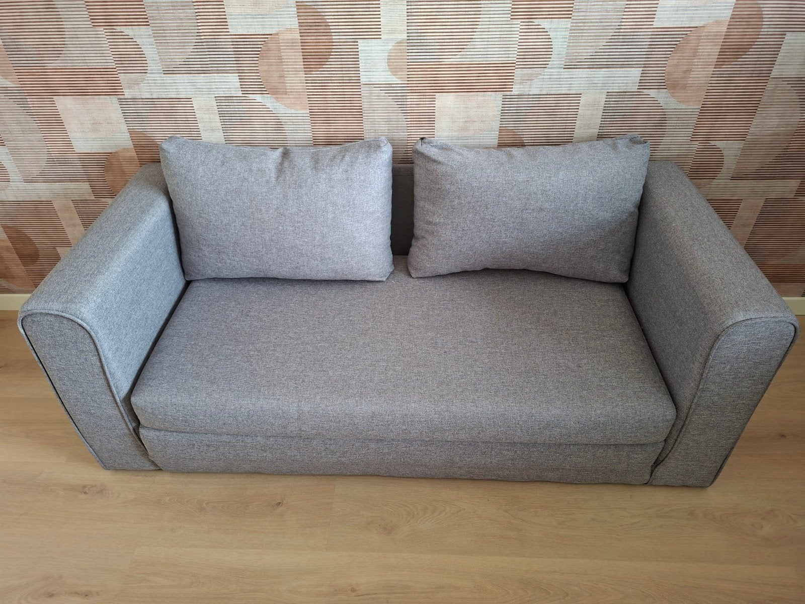 Slaapbank Jysk, Huis en Inrichting, Slaapkamer | Slaapbanken, Ophalen, Zo goed als nieuw, Tweepersoons, 140 cm