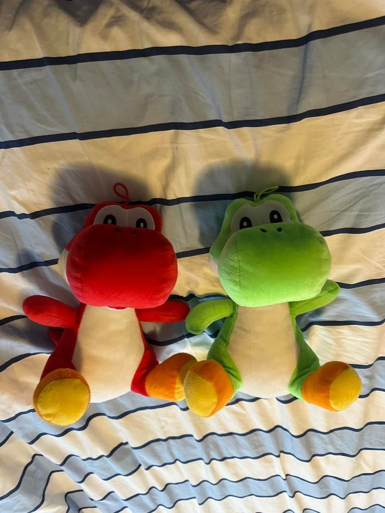 2 Yoshi’s knuffels, Ophalen of Verzenden, Gebruikt, Overige typen