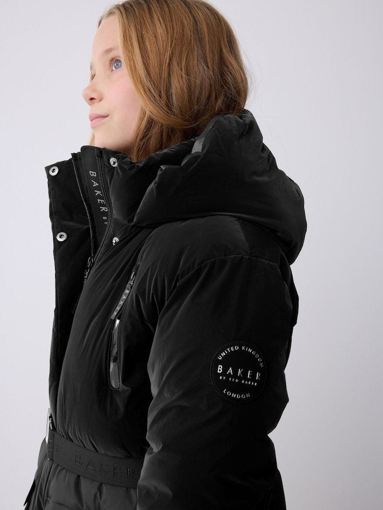 Ted Baker Kinder Winterjas Zwart - Maat 104 4 jaar, Kinderen en Baby's, Ophalen of Verzenden, Nieuw, Ted Baker, Meisje