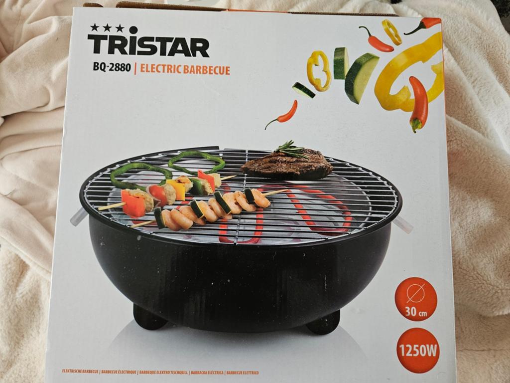Tristar bq-2800  elektrische bbq, Tuin en Terras, Ophalen, Nieuw, Tristar