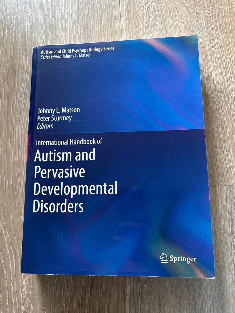 International Handbook of Autism and Pervasive Developmental, Boeken, Studieboeken en Cursussen, Ophalen of Verzenden, Gamma, Gelezen