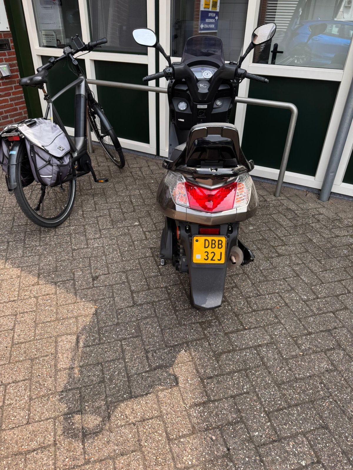 Grote Kymco scooter, Ophalen, Zo goed als nieuw, Benzine, Kymco