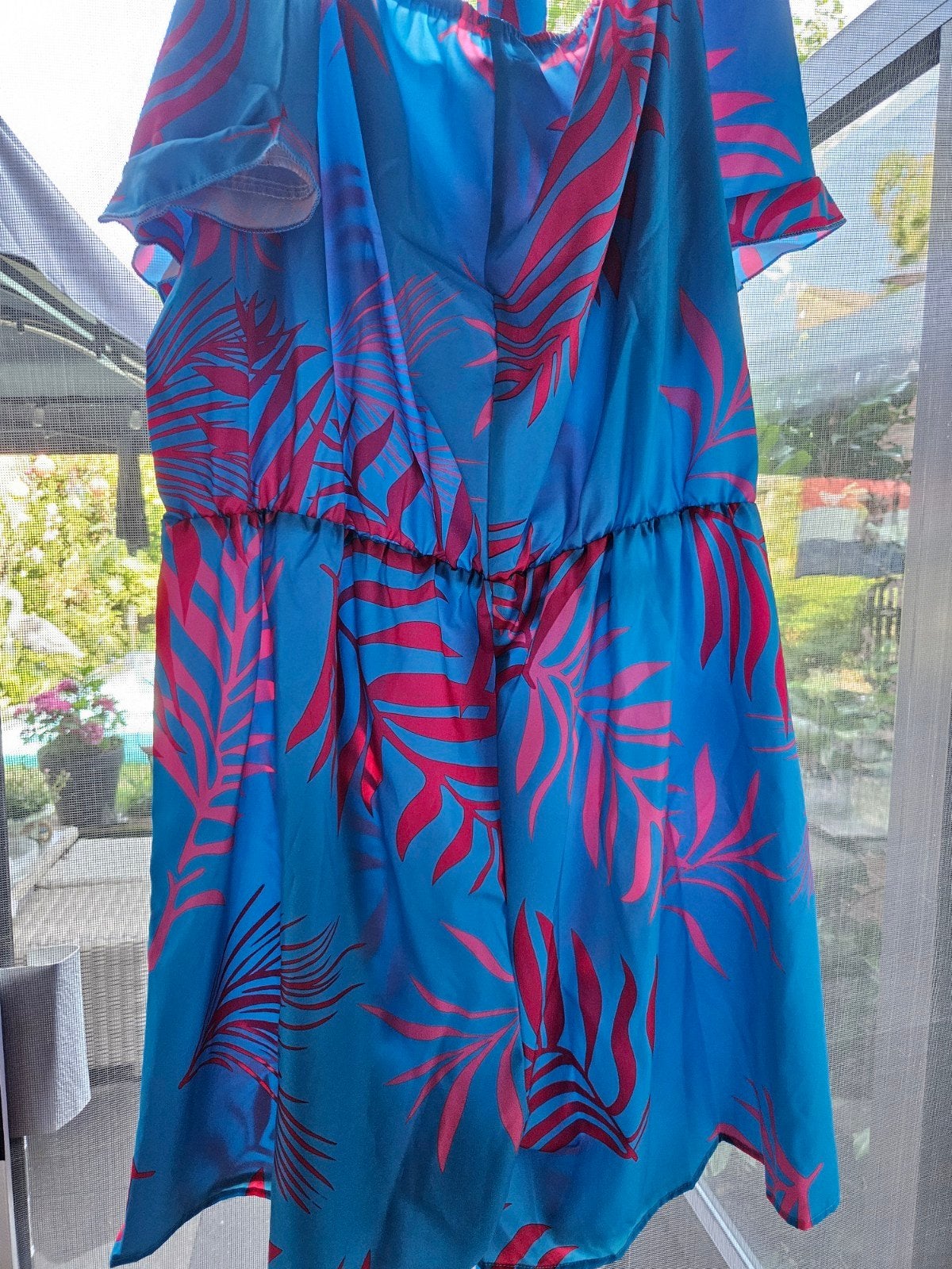 Dames onesie/ korte broek, Blauw, Maat 46/48 (XL) of groter, Ophalen of Verzenden, Zo goed als nieuw