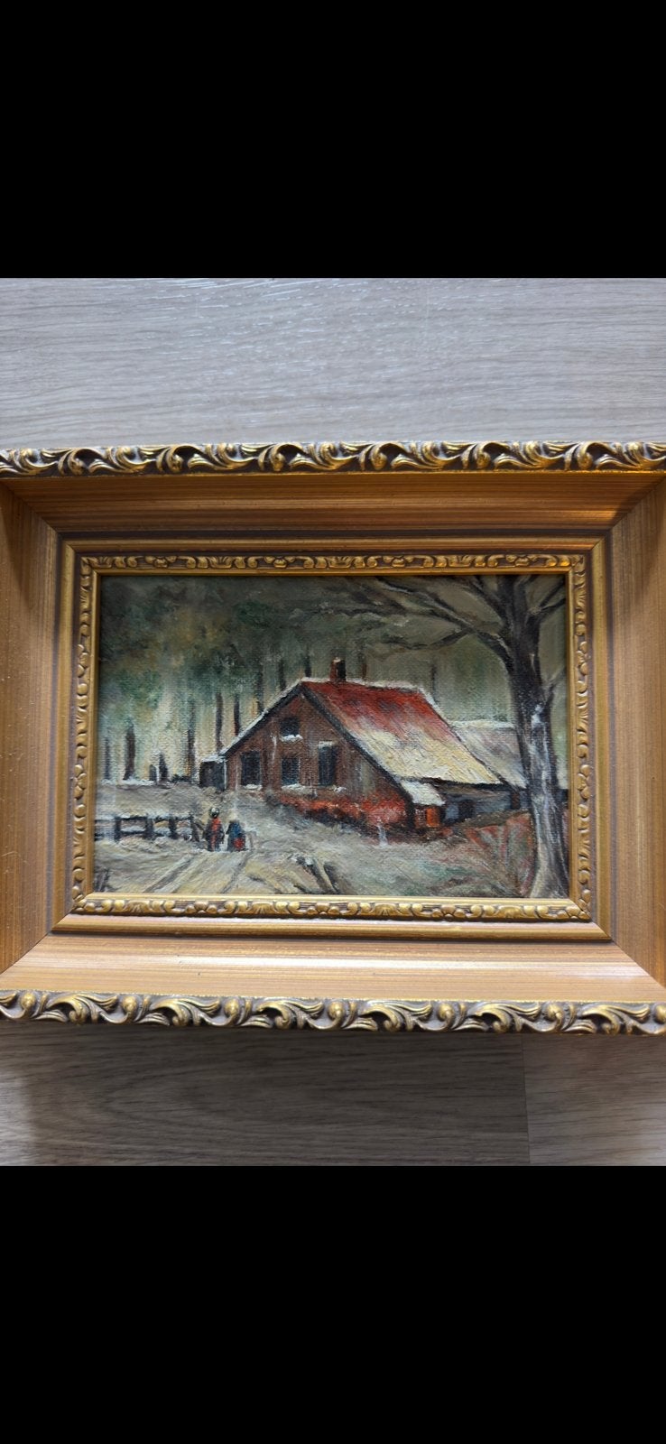 Winterlanschap van Ad Cornelissen, Antiek en Kunst, Ophalen of Verzenden