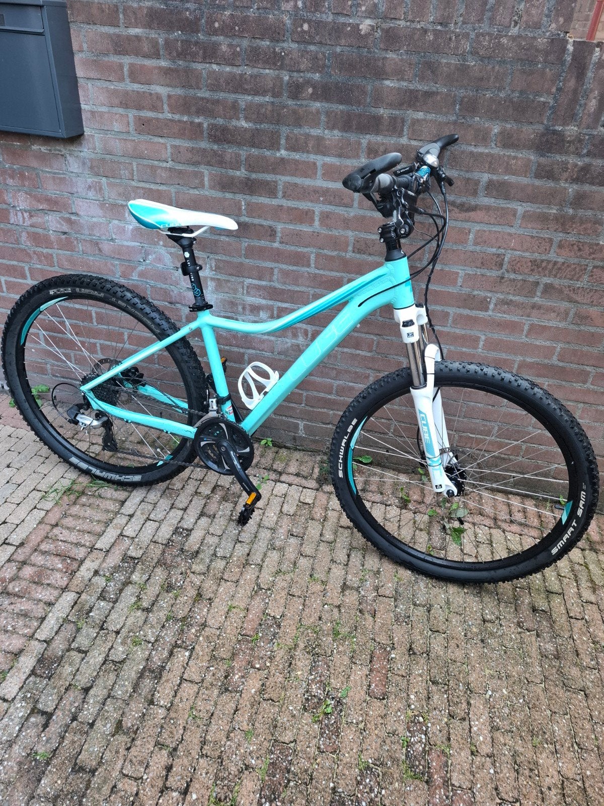 (Dames) mountainbike met hydraulische schijfremmen, Fietsen en Brommers, Fietsen | Dames | Sportfietsen en Toerfietsen, Meer dan 20 versnellingen