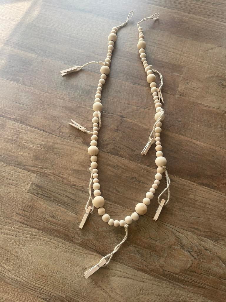 Foto slinger kralen, Ophalen, Hout, Boho, Nieuw