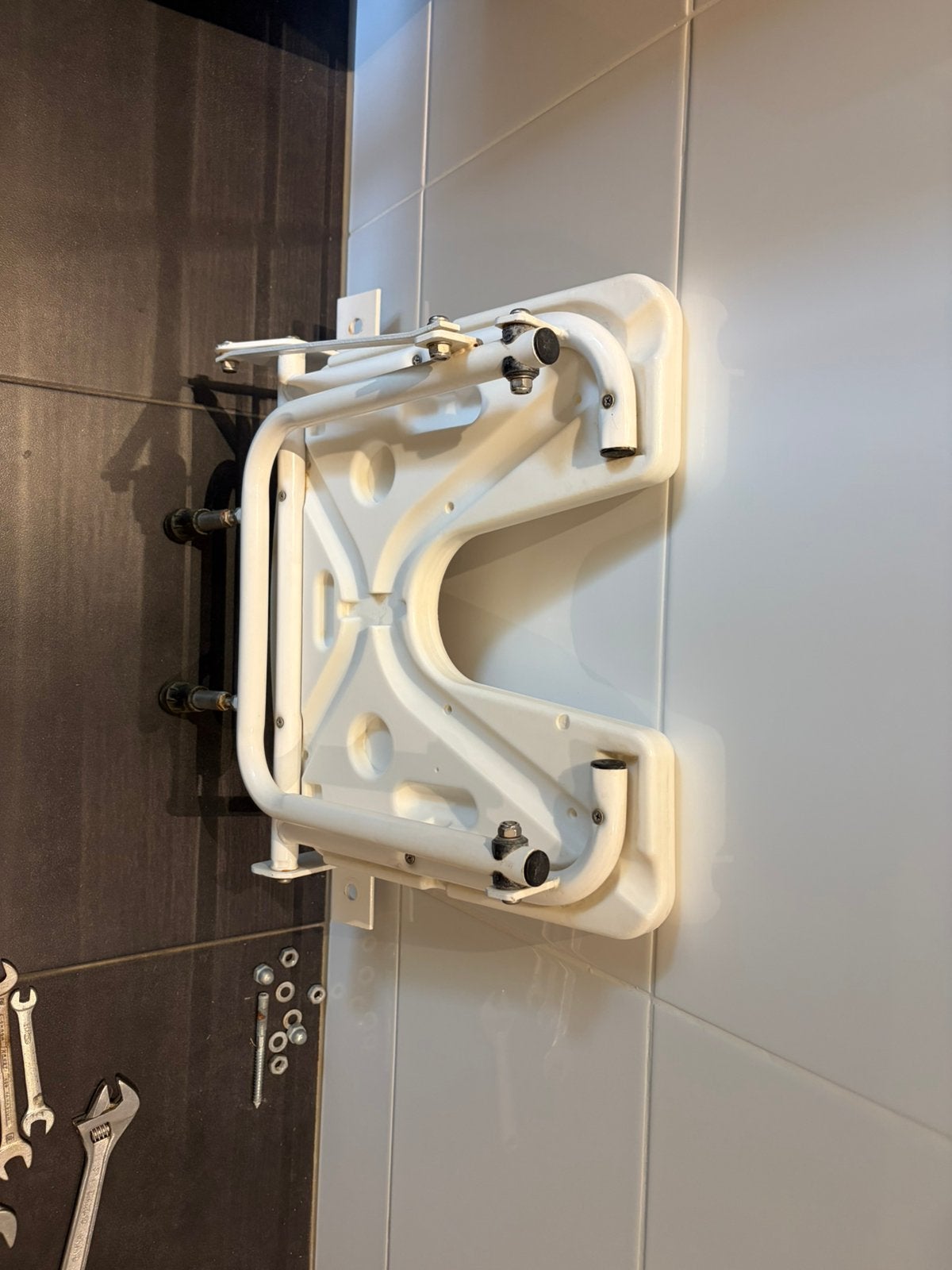 Opklapbare douche stoel, Huis en Inrichting, Ophalen, Overige typen, 50 tot 100 cm, Minder dan 100 cm