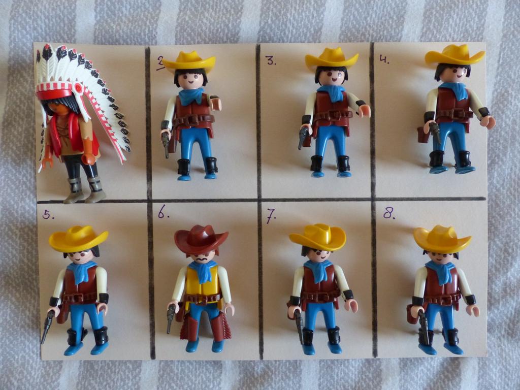 Playmobil western poppetjes, Ophalen of Verzenden, Zo goed als nieuw