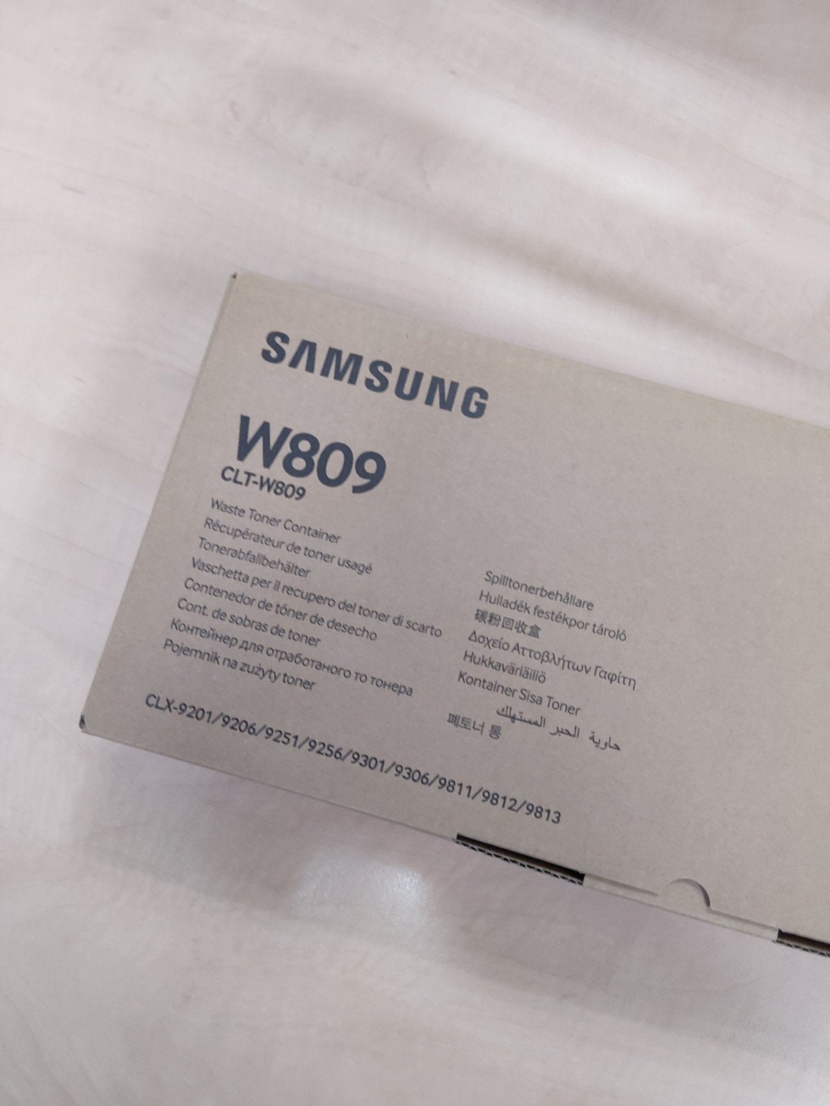 Samsung W809 CLT-W809 Afvaltonercontainer, Ophalen of Verzenden, Nieuw, Overige typen, Samsung