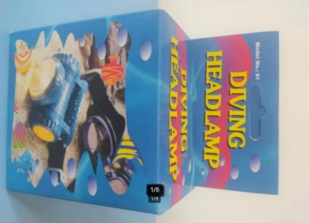 Diving lamp, duiklamp headlamp nieuw, Duiklamp, Nieuw, Ophalen of Verzenden