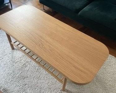 Ikea salontafel LISTERBY, Huis en Inrichting, Tafels | Salontafels, Ophalen, 100 tot 150 cm, Nieuw, 50 tot 100 cm