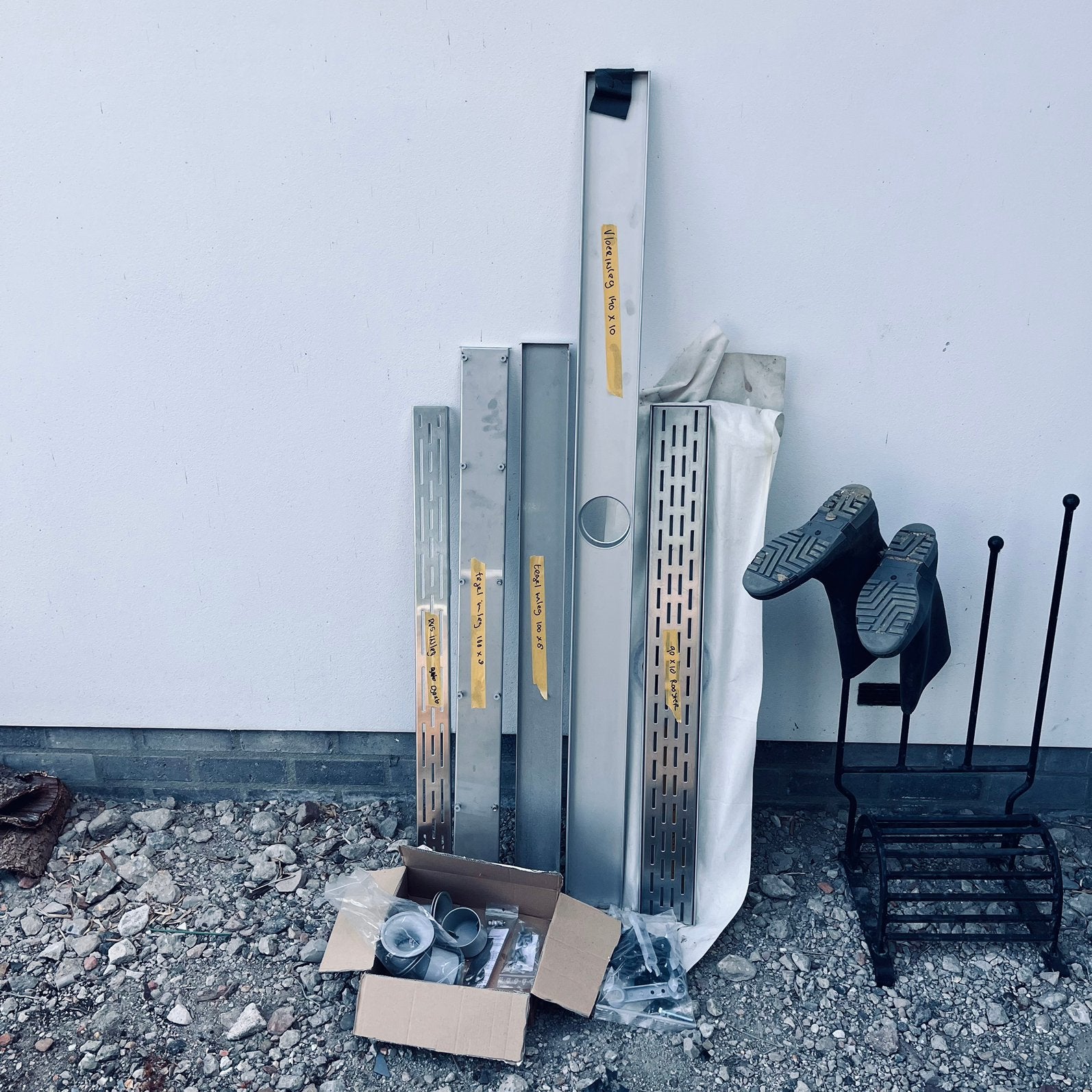 Easydrain diverse, Doe-het-zelf en Verbouw, Sanitair, Ophalen, Zo goed als nieuw, Chroom, Overige typen