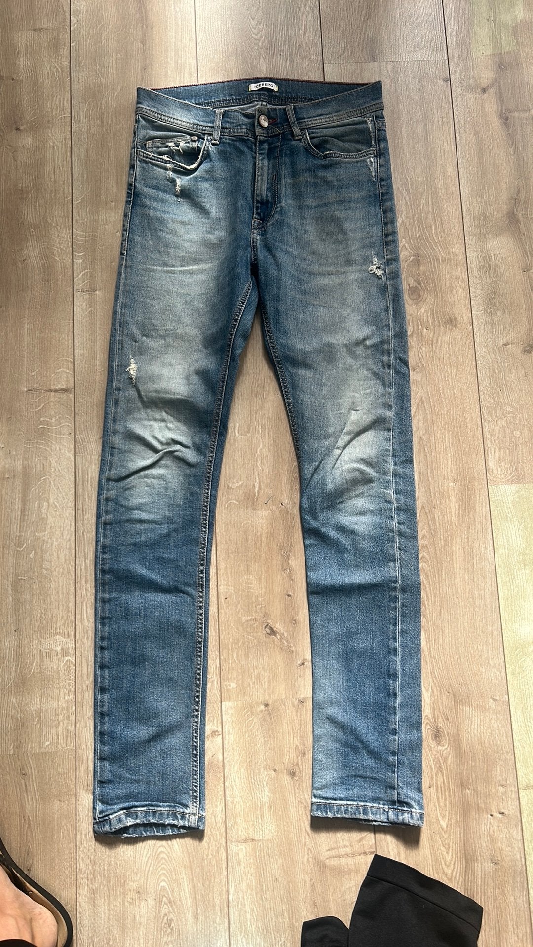 Iceberg spijkerbroek jeans maat 29 skinny dames, Blauw, Ophalen of Verzenden, Zo goed als nieuw, Maat 36 (S)