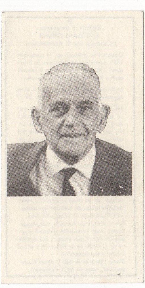 Nicolaas Opdam 1891 Schoorl + 1965 Zaandam, 73 jaar oud, Verzenden
