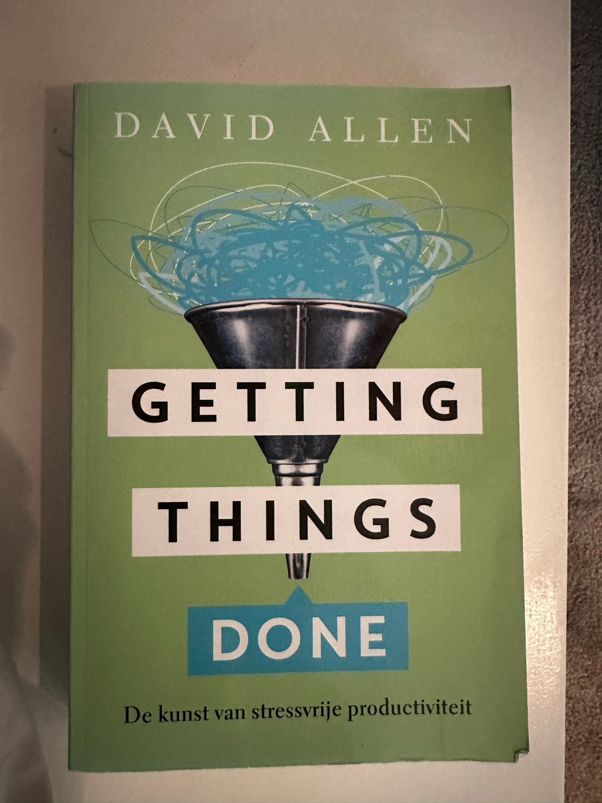 Getting Things Done - David Allen (Nederlandstalig), Ophalen of Verzenden, Nieuw