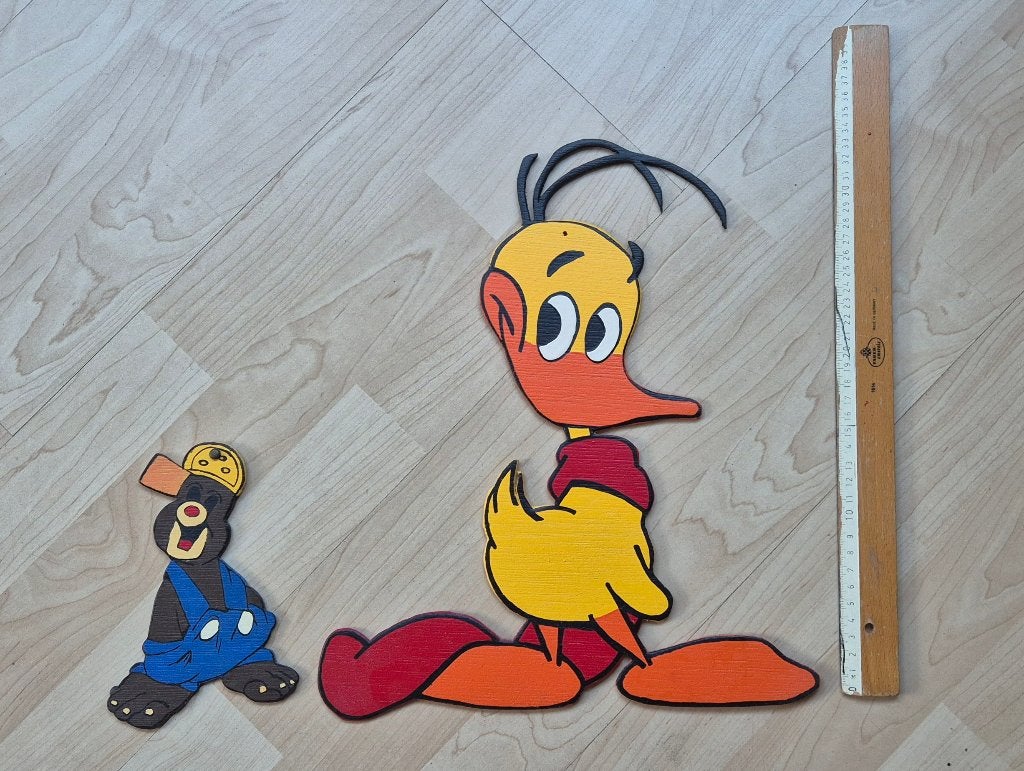 kinderkamerdecoratie, Ophalen of Verzenden, Zo goed als nieuw, Wanddecoratie, Meerkleurig