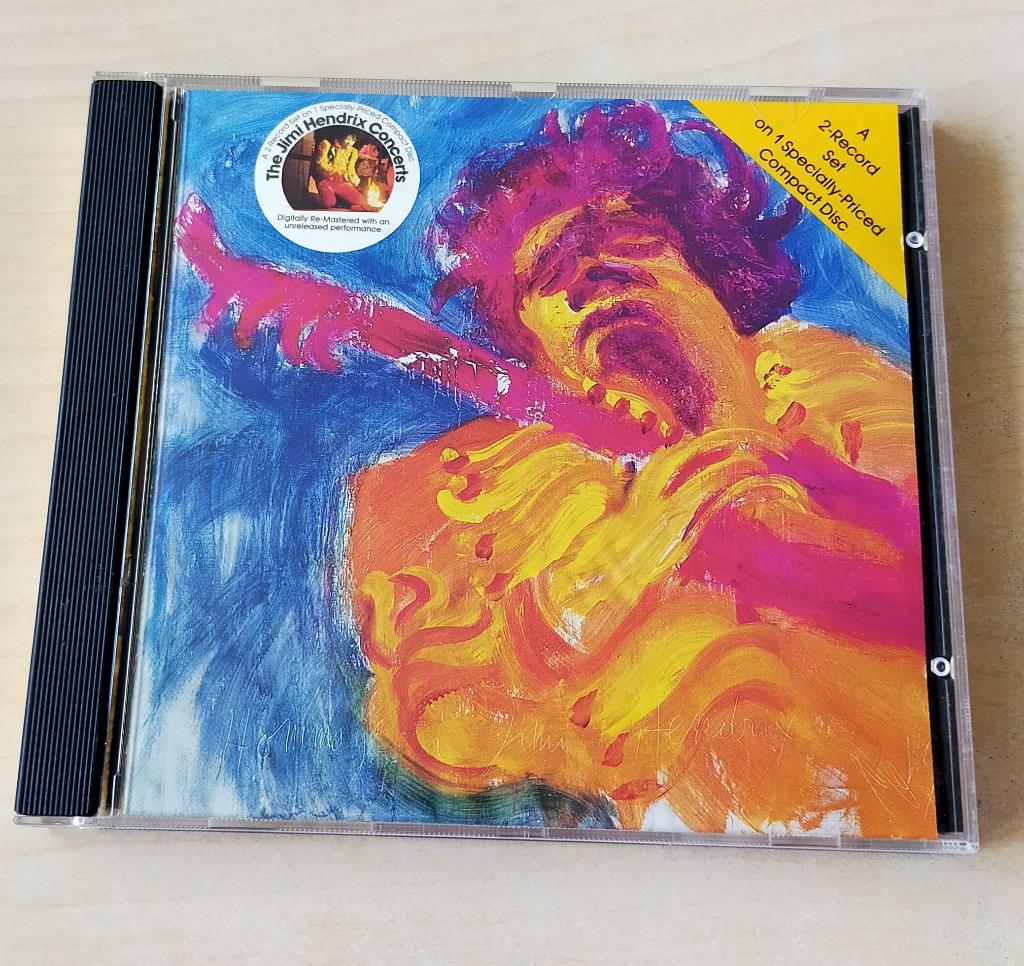 The Jimi Hendrix Concerts CD 1982/1989 USA, Ophalen of Verzenden, Zo goed als nieuw, Poprock