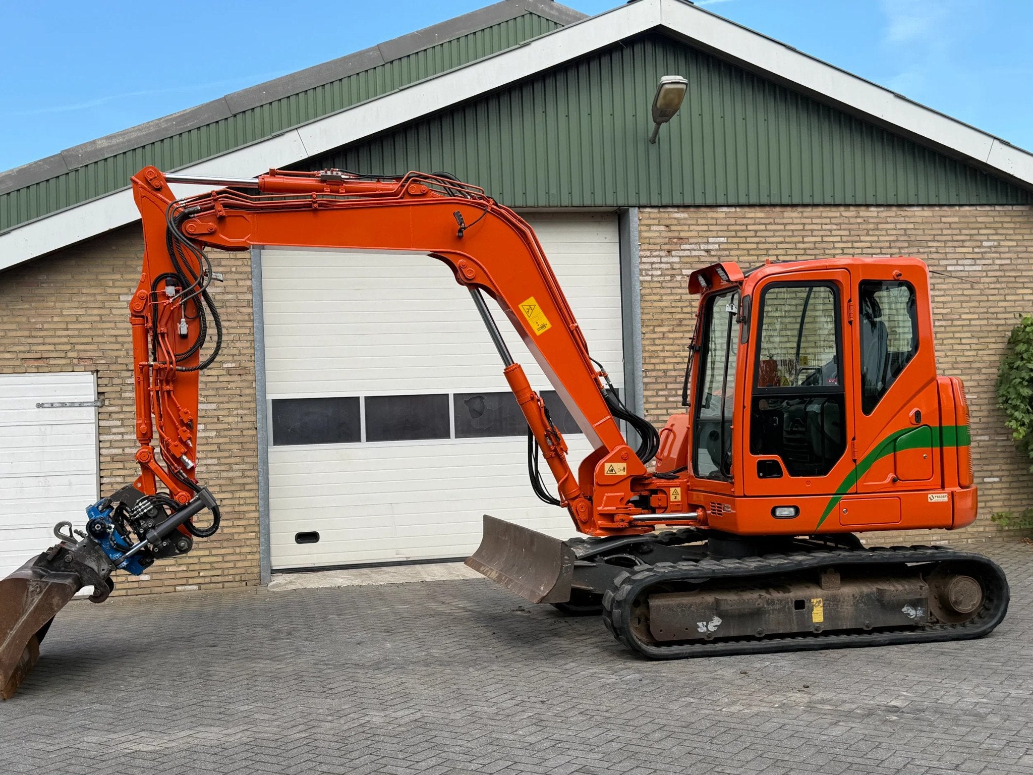 Case CX80C (bj 2018), Zakelijke goederen, Graafmachine