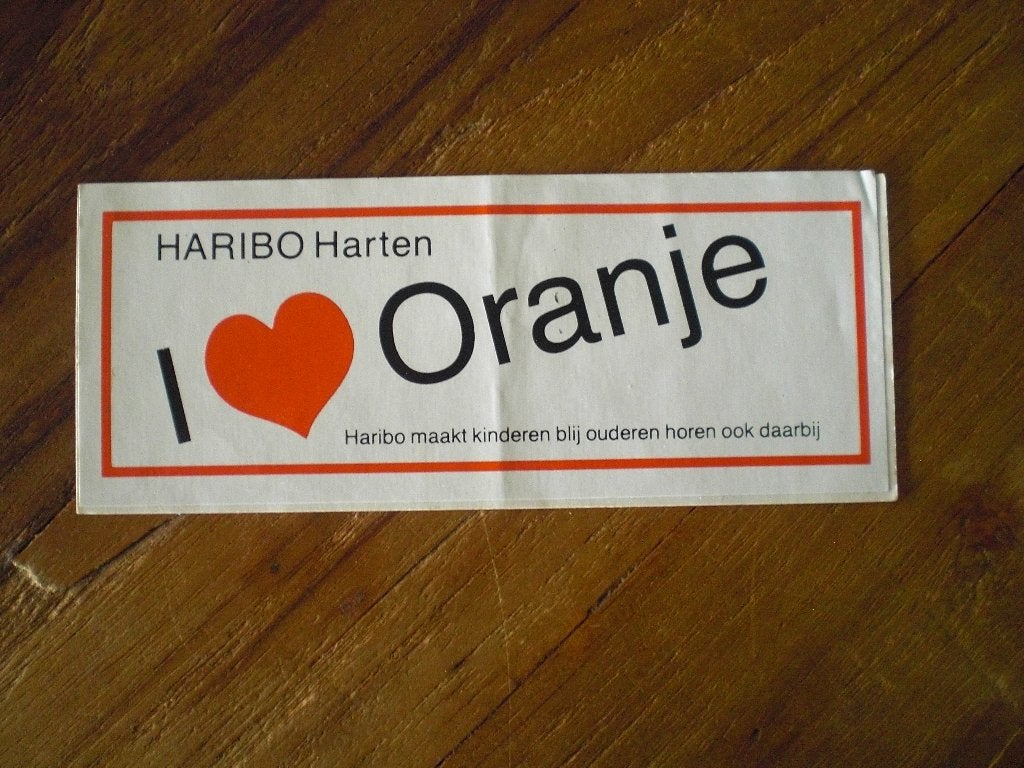 Sticker van HARIBO, Ophalen of Verzenden, Nieuw