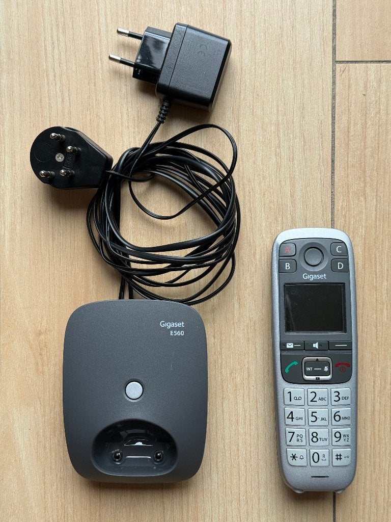 Huistelefoon Gigaset E560, Ophalen of Verzenden, Gebruikt, 1 handset