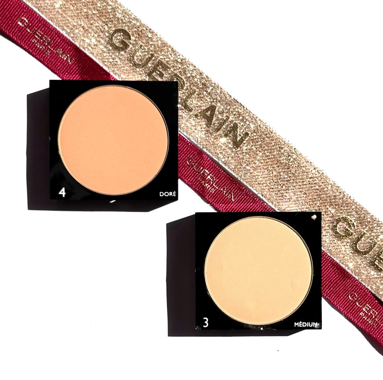 Guerlain Les Voilettes Compact Poeder No. 4 en 3, Gehele gezicht, Beige, Nieuw, Ophalen of Verzenden