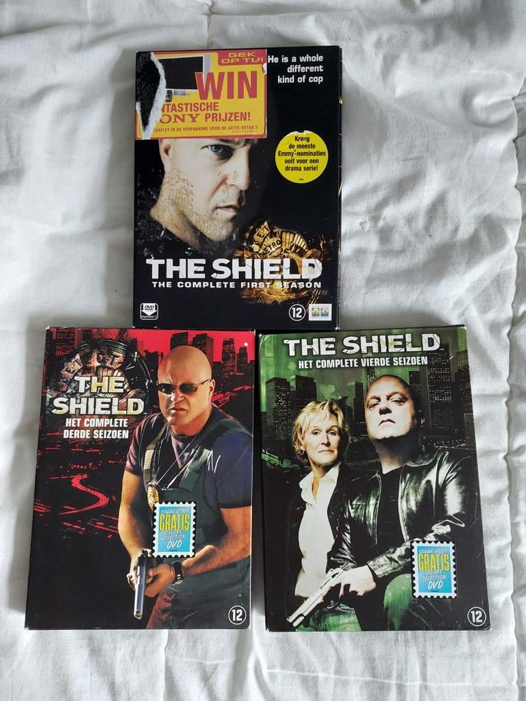 The Shield - Seizoen 1, 3 en 4 (DVD Boxsets), Vanaf 12 jaar, Ophalen of Verzenden, Gebruikt, Drama