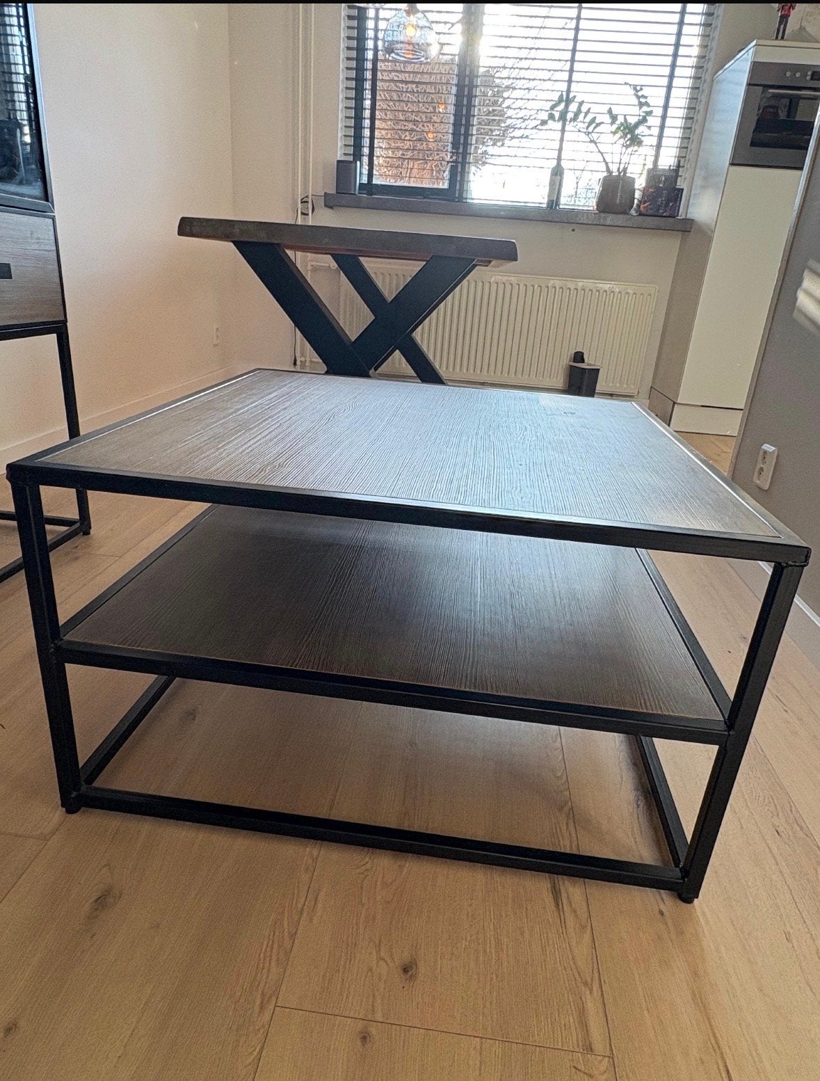 HACO Salontafel, Ophalen, Gebruikt, Rechthoekig, Metaal