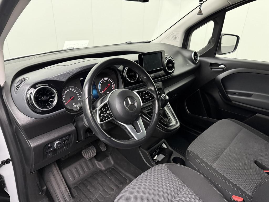 Mercedes-Benz eCitan L2 Pro Business 51 kWh | 3-Persoons | N, Auto's, Gebruikt, Multifunctioneel stuurwiel, Wit, Mercedes-Benz