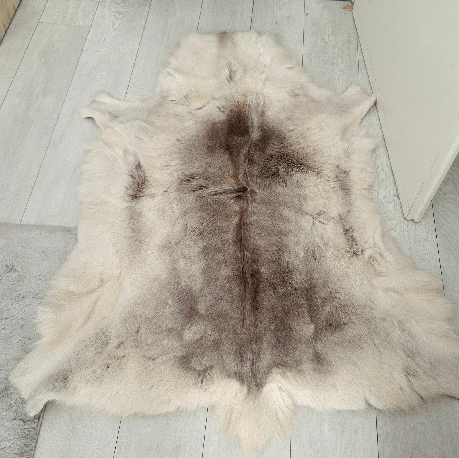 rendierhuid decoratief vloerkleed, Ophalen of Verzenden