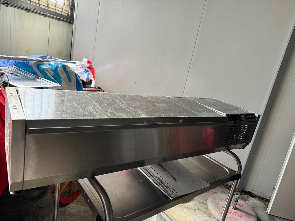 Maxxfrost RVS Koelvitrine - Gebruikt, Ophalen, Gebruikt, 25 tot 50 cm, Minder dan 100 cm