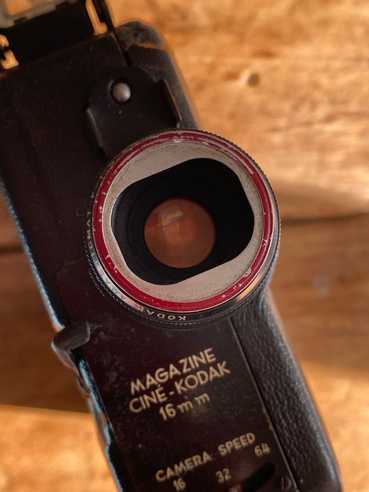 Vintage Magazine Cine-Kodak 16 mm camera, Ophalen of Verzenden, Gebruikt, Kodak