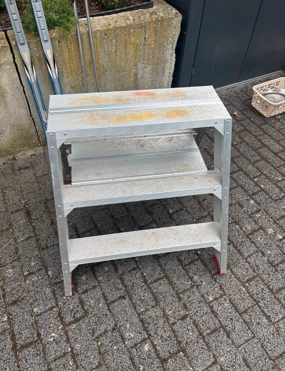 Little Jumbo SuperPRO trapje 70 cm 2x3 treden, Doe-het-zelf en Verbouw, Ophalen, Gebruikt, Trap, Opvouwbaar of Inschuifbaar