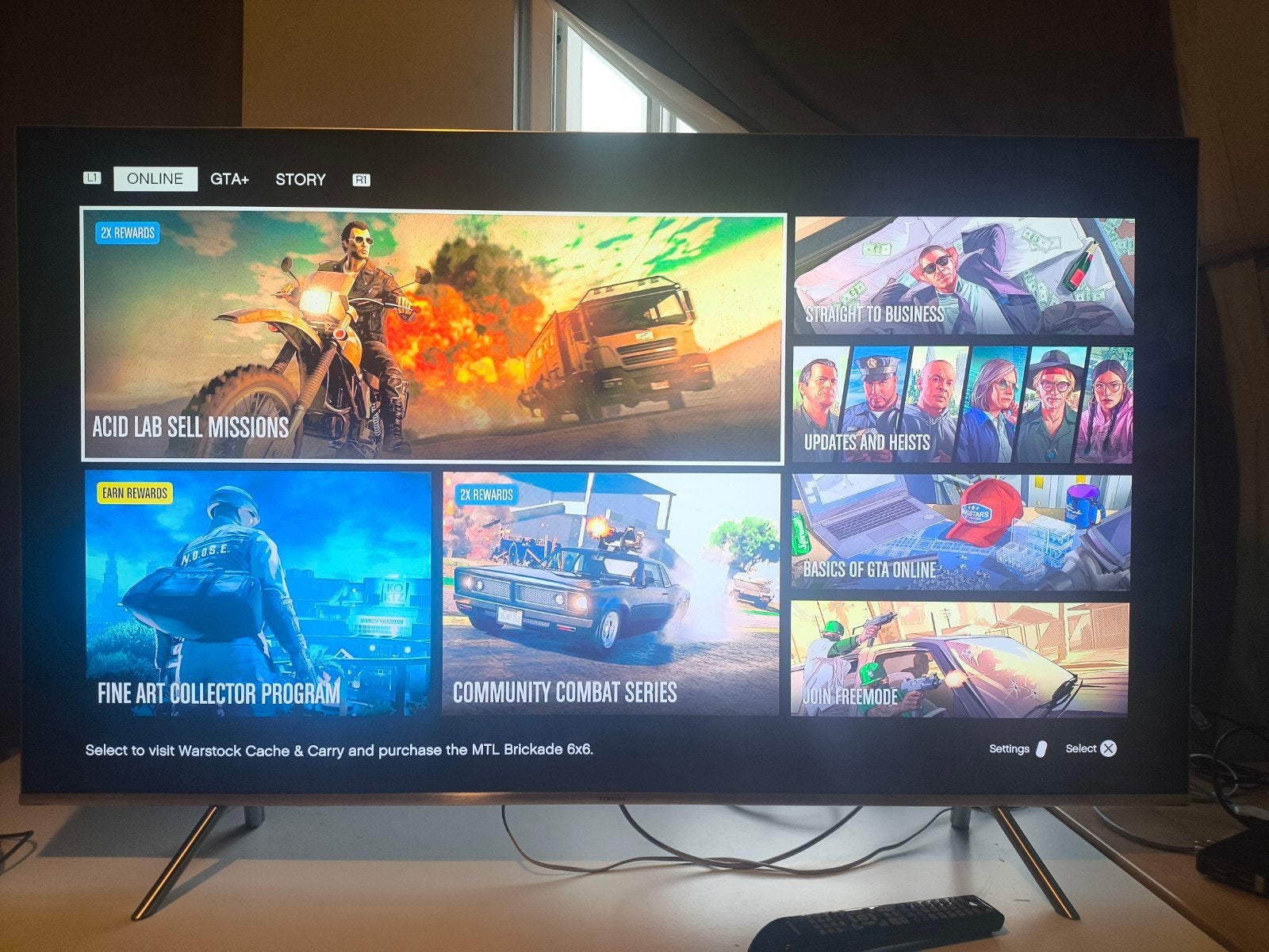 Samsung 55 inch 4K Smart TV., Ophalen, Zo goed als nieuw, 100 Hz, Samsung