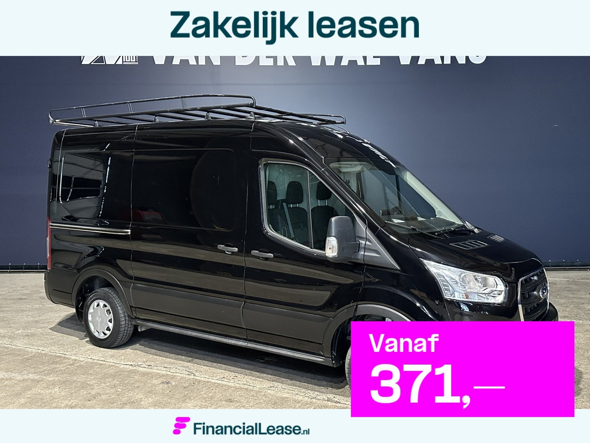 Ford Transit 2.0 TDCI L2H2 Euro6 *Nieuwe apk* Airco | Camera, Voorwielaandrijving, 4 cilinders, 2450 kg, Zwart