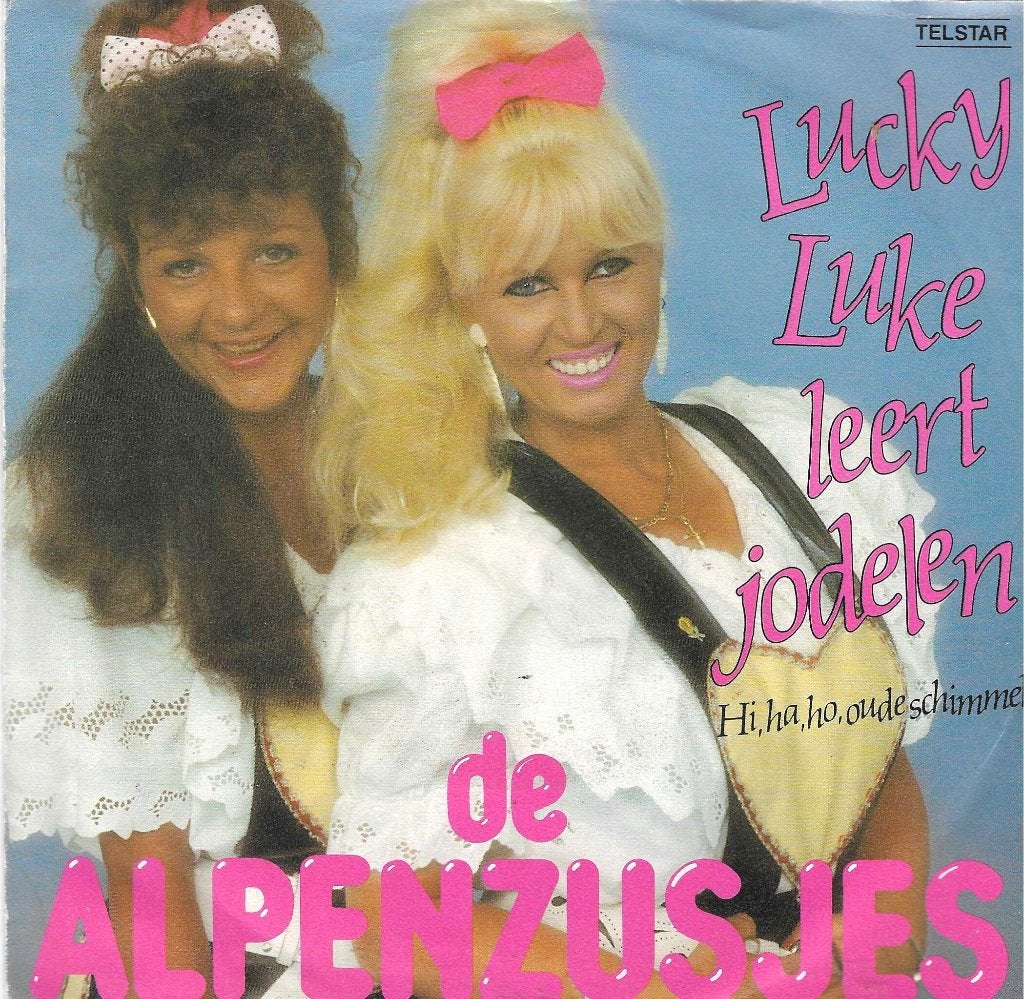 vinyl single  De Alpenzusjes, Ophalen of Verzenden, Gebruikt, Pop