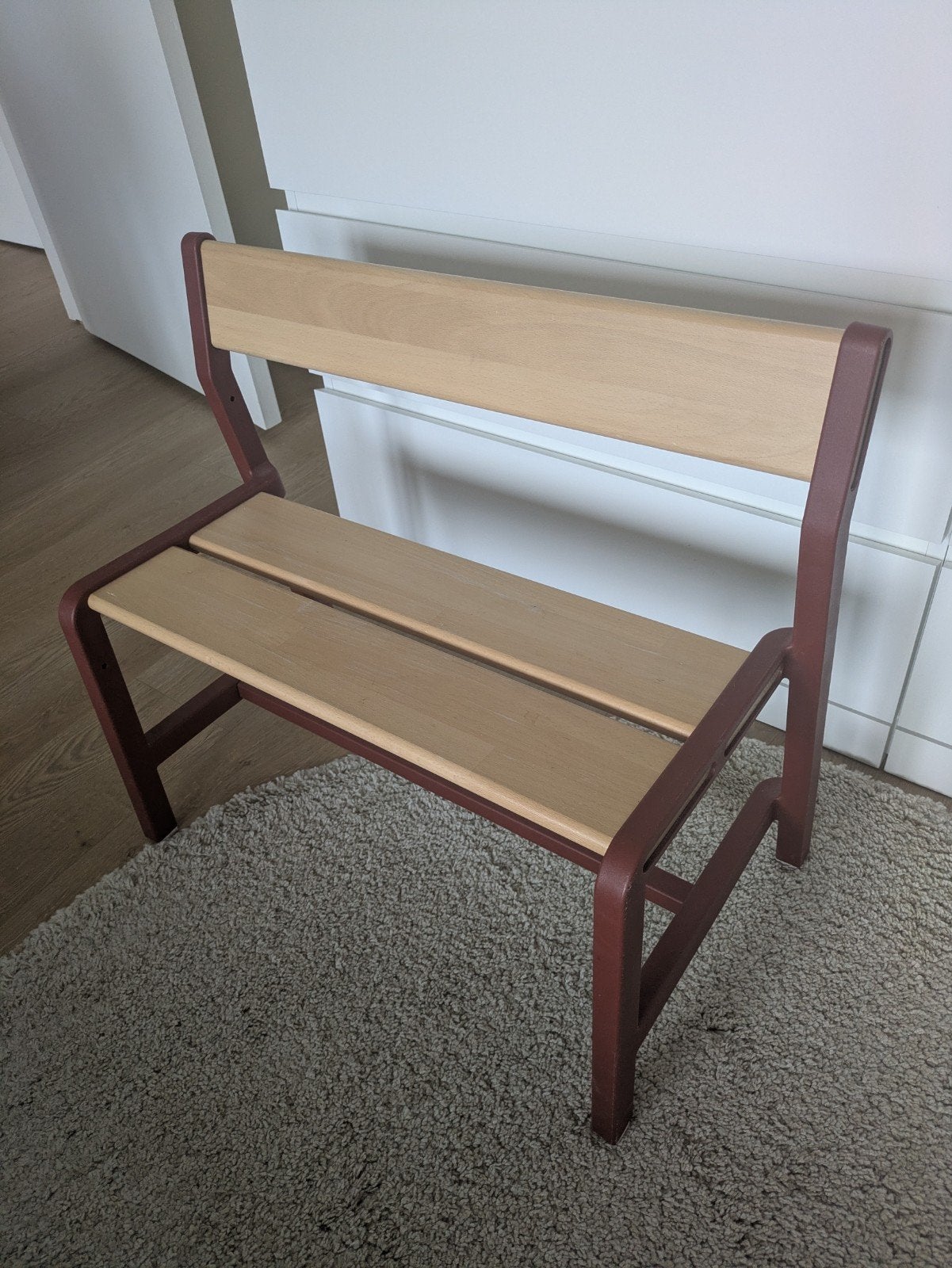 Ikea Ypperlig kinderbankje - in goede staat, Ophalen, Overige kleuren, Zo goed als nieuw, Hout