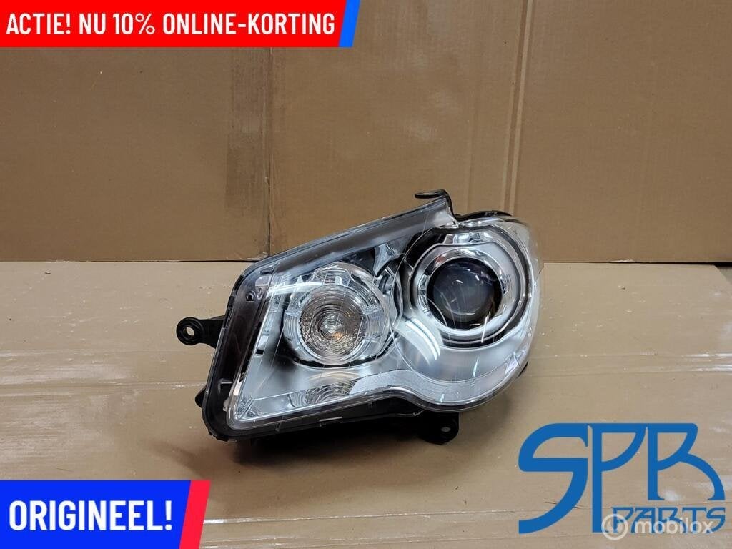 VW TOURAN II 1T1 Koplamp LINKS XENON 1T1941751A FACELIFT ORG, Gebruikt, VOLKSWAGEN, Volkswagen, Ophalen of Verzenden