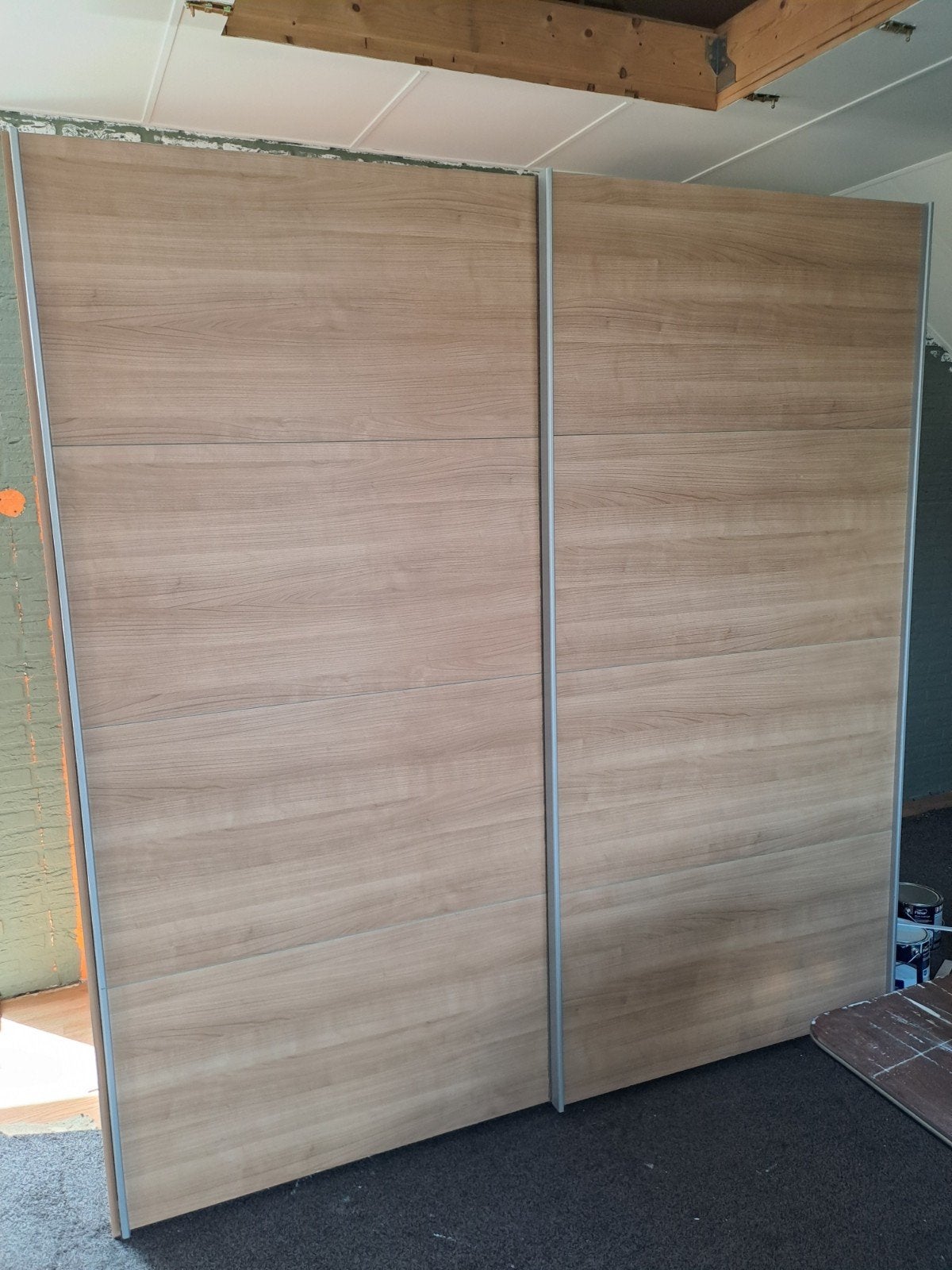 Kast met schuifdeuren, Ophalen, 50 tot 75 cm, 200 cm of meer, 200 cm of meer