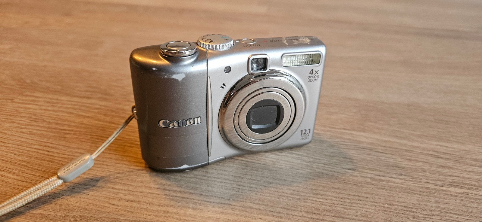 Canon PowerShot A1100 IS Compactcamera - Zilver, Gebruikt, Canon, Ophalen of Verzenden, Compactcamera